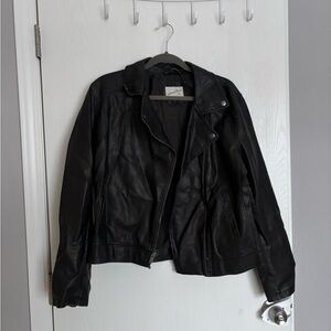 Universal Thread Black Leather Jacket